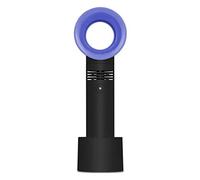 HETHLIF Mini Ventilateur Portatif sans Lame USB, Ventilateur de Climatisation Portatif pour le Séchage des Extensions de Cils, Matériau Métallique ABS PC, Taille 250mm (03)