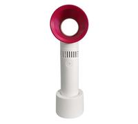 HETHLIF Mini Ventilateur Portatif sans Lame USB, Ventilateur de Climatisation Portatif pour le Séchage des Extensions de Cils, Matériau Métallique ABS PC, Taille 250mm (01)