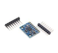 Hethlif Module MPU-6050, Module de Capteurs Gyroscopiques 3 Axes Carte d'accéléromètre de Capteurs Gyroscopiques 6DOF GY-521 MPU-6050 PCB 3 Axes pour /