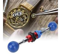 HETHLIF Montre Professionnelle, Ouvre-boule Double de Deux Pieds, Outil de Couverture Arrière fileté, Outil de Réparation de Montre Durable en Plastique en Acier Inoxydable pour