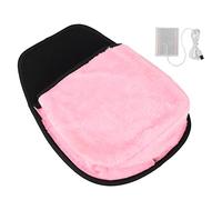 Hethlif Mousepad Chauffant USB avec Fonction de Réchauffement des Mains, Coussinet de Bureau Ergonomique pour Un Usage de Bureau, Accessoire d'ordinateur Chaud pour Temps Froid, Coussinet de (Pink)