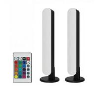 Hethlif Nuit Lumière RGB Ramassage Musique Rythme Lampe de Bureau USB Modèle de Noël Décoration de LED Light Bar Ceinture