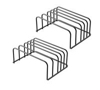 Hethlif Organiseur de Planche à Découper, [Lot de 2] Support de Planche à Découper, Plaque de Cuisson, Plaques à, Refroidissement