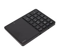 Hethlif Pavé Numérique sans Fil à 22 Touches, pavé Tactile pour iOS OS X, Double Mode BT4.2 2.4G, Numérique Portable pour Le Travail de Bureau et Les Voyages (Black)