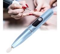 HETHLIF Perceuse à Ongles sans Fil, 15 000 Tr/min, Lime électrique Rechargeable Portable à 9 Vitesses avec Plusieurs Têtes de Ponçage pour le Soin des Ongles, Manucure et Pédicure (BLUE)