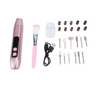 HETHLIF Perceuse à Ongles sans Fil, Lime à Ongles électrique Professionnelle avec Affichage Numérique, Meuleuse Rechargeable à 9 Vitesses, 13 000 Tr/min, pour Manucure et Pédicure,