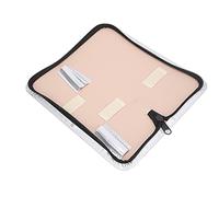 HETHLIF Piste de Ciseaux de Coiffure avec Cuir PU Durable, Porte-Outil de Salon Portable pour Cisaillements et Tondeuses, Sac de Rangement Compact pour Les Barbiers et Stylistes