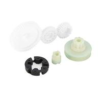 HETHLIF Régulateur D'Engrenage de Moteur de Fenêtre électrique RK1009, Engrenage ABS Blanc adapté pour 5/6/CX-7/CX-9/RX-8, Kit de Remplacement 6 Pièces pour Accessoire de Voiture
