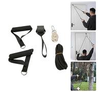 HETHLIF Système de Poulie D'exercice D'épaule Par-dessus la Porte pour la Rééducation Physique et la Récupération D'un AVC Hémiplégique avec Corde en Nylon Réglable et Coussin en