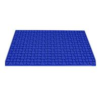 Hethlif Tapis de Bar 45x30x0,8CM Tapis Antidérapant en PVC Tapis de Service de Bar Bleu Foncé