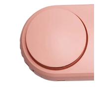 HETHLIF Ventilateur de Cils électrique Portatif, Mini Ventilateur de Cils Rechargeable par USB pour le Greffage (PINK)