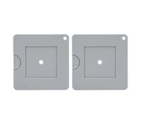 Hethlif Viseur d'artiste 2 Pièces avec Mécanisme Coulissant Viseur Réglable pour Peinture Dessin Photographie Outil D'isolation des Couleurs Amateurs étudiants