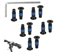 Heting-YQ 10Pcs Vis pour Scooter Électrique Scooter Vis à Tête Frontale Accessoires Kit de Vis Fixe avec 1 Clé Allen pour Xiaomi M365 1S Pro Mi3 Ninebot Max G30 ES Série F Série