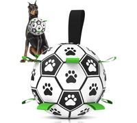 HETOO Jouets pour chien extra large avec sangles - Jouets interactifs pour chien - Balles durables pour chiens de grande taille (25,4 cm)