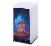 HETPLSD Veilleuse en forme de champignon - Petite lampe de table portable alimentée par piles - Veilleuse pour chambre à coucher, couloir, cuisine, bar