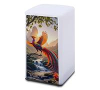 HETPLSD Veilleuse Phoenix colorée, petite lampe de table portable, alimentée par piles, veilleuse pour chambre à coucher, couloir, cuisine, bar
