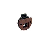 Hettich 25123 Slide Line 55 Pièce de guidage avec loquet à ressort en plastique Marron
