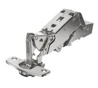 Hettich 6802200029 I-Sensys 8657i - Charnière à montage rapide dissimulée avec système silencieux intégré, angle d'ouverture 165, acier nickelé