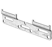 Hettich 8848277 Lot de 2 rails de suspension en acier avec matériel de montage 130 kg