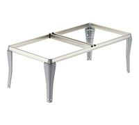 Hettich 9039923 Meuble de bureau à suspendre - Cadre suspendu - Aspect aluminium - 710 x 244 x 350 mm