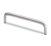 Hettich 9070521 Sulis Poignée en acier chromé mat Diamètre 10 mm Longueur 96 mm Largeur 106 mm
