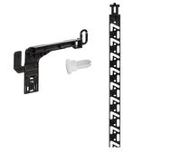 HETTICH 9080105 Systema Top 2000 Kit de barres de verrouillage Stop Control pour conteneurs de bureau 8U Argent 35,56 cm