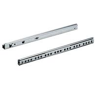 Hettich 9220237 Rallonge Partielle de Précision à Billes (coulisse de tiroir) KA 1730/410-incl. Vis, Charge 10kg, 1 Paire, Galvanisé