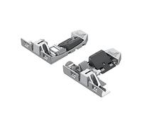 HETTICH 9257268 Actro 5D Système de guidage couplage gauche/droite, zinc moulé sous pression/plastique anthracite, argent, 0