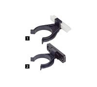 Hettich Clips pour plinthe pied KORREKT Plastique noir à visser