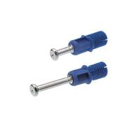 Hettich – Cheville de montage rapide Rapid S DU 324 – réglage 20 mm – perçage Ø 8 mm – bleu