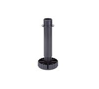 Hettich - Assemblage Support - Régleur De Hauteur De Vérin Korrekt - Dimension : 110 mm - Couleur : Noir