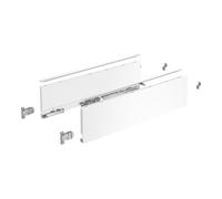 Hettich AvanTech YOU Kit de profil de côté de tiroir, hauteur 139 mm x NL 450 mm, blanc, à gauche et à droite Quantité:1