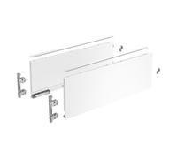 Hettich AvanTech YOU Kit de profil de côté de tiroir, hauteur 187 mm x NL 270 mm, blanc, à gauche et à droite Quantité:1