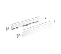 Hettich AvanTech YOU Kit de profil de côté de tiroir, hauteur 77 mm x NL 550 mm, blanc, à gauche et à droite Quantité:1
