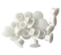 Hettich Capuchons pour répondre, Ø 10 mm, plastique blanc, lot de 20, 62428