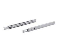 Coulisse pour tiroir roulement de boules avec extension partielle, HETTICH 12 kg