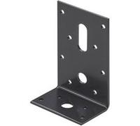 HETTICH Equerre noir HETTICH, l.40 mm x P.60 cm Noir G