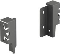 HETTICH FRANCE SAS CUA60140 Set raccord HETTICH ArciTech pour paroi arrière Anthracite-94 mm-9150501