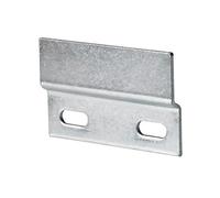 Lot de 2 profils pour suspension de meubles hauts acier zingué HETTICH, l.45 mm Zingué G
