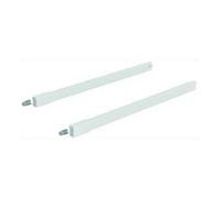 Hettich Hettich ArciTech Set de rails longitudinaux pour tiroir, 9149292 NL650mm, gauche et droite, blanc Quantité:1