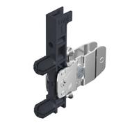 AvanTech YOU Attache façade pour profil de côté de tiroir, hauteur 139 mm, à enfoncer - HETTICH - 9257885