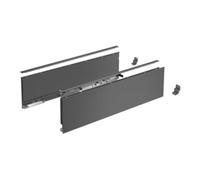Kit tiroir profils paroi fine AvanTech YOU - hauteur 139 mm - anthracite - longueur 650 mm HETTICH