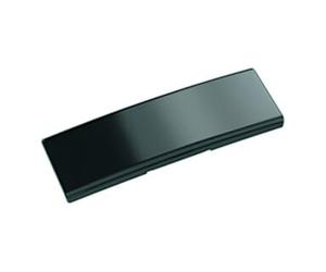 Hettich Hettich Cache décoratif pour bras de charnière Sensys, 9091820 acier noir obsidienne Quantité:1
