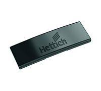 Hettich Hettich Cache décoratif pour bras de charnière Sensys, 9091821 acier obsidienne noir Quantité:1