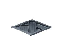 Hettich Hettich Corbeille à fournitures de bureau 1079061 plastique noir Quantité:1