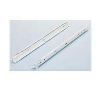 Hettich Hettich coulisse à sortie partielle FR 402 avec Stop Control STA blanc L.550mm 25kg Longueur de tiroir 550mm Quantité:1