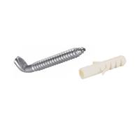 Hettich Hettich Crochet de suspension pour armoire 46103, diamètre 6x50mm acier zingué Quantité:1