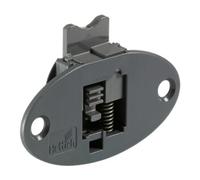 Hettich Hettich Guide pliant STB 55, 9115217 gauche/droite plastique, gris Quantité:1