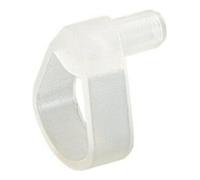 Hettich Hettich MB-Sécurité tablette 63549, à emboîter, tenon Ø 5 mm plastique transparent Quantité:1