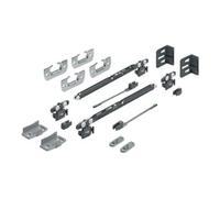 Hettich Hettich MB Set de ferrures porte coulissante, SysLine S 9134311, 2 pces, 15 kg, pour portes affleurantes Quantité:1